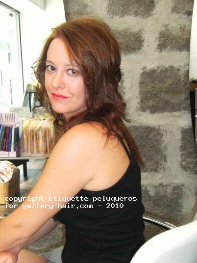 Fotos de peluquería: Capas - Rojizos - Largo 