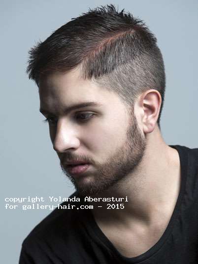 Fotos de peluquería: Hombres - Moreno - Corto 
