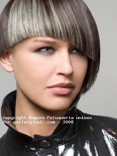 Fotos de peluquer�a: Asim�trico - Casta�o - Media melena 