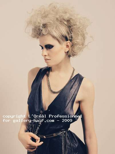 Fotos de peluquería: Recogidos - Rubio - Media melena 