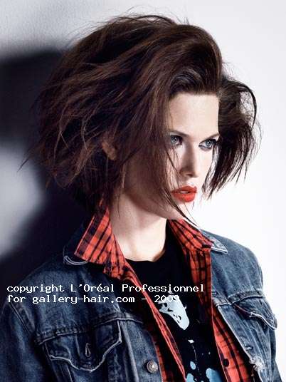 Fotos de peluquería: Volumen - Castaño - Media melena 