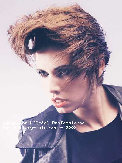 Fotos de peluquería: Asimétrico - Castaño - Media melena 