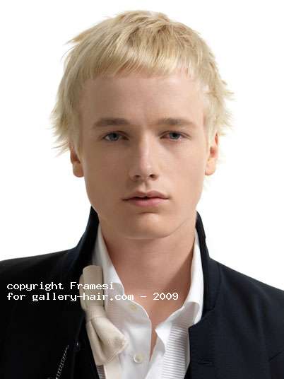 Fotos de peluquería: Hombres - Rubio - Corto 