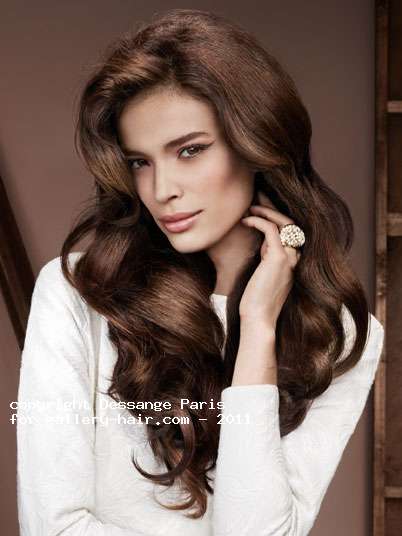 Fotos de peluquería:  - Castaño - Largo 