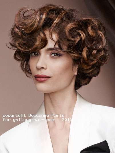 Fotos de peluquería: Rizos - Castaño -  