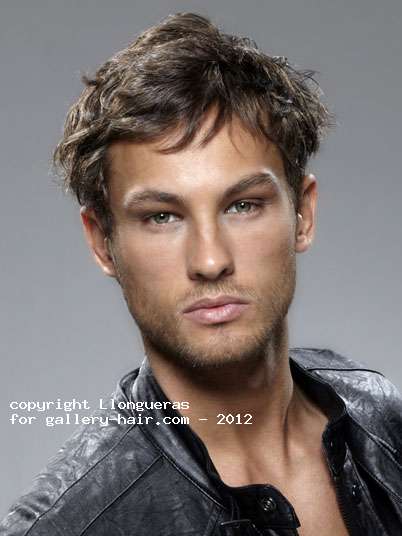 Fotos de peluquería: Hombres - Castaño - Corto 