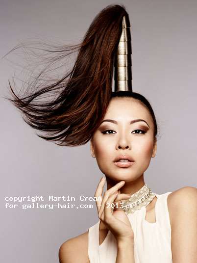 Fotos de peluquería: Recogidos - Castaño - Largo 