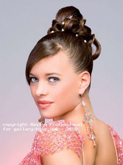 Fotos de peluquería: Recogidos - Castaño - Largo 