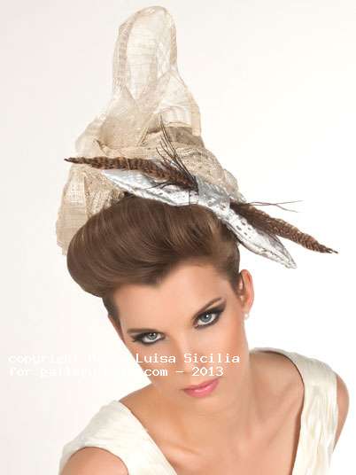 Fotos de peluquería: Recogidos - Castaño - Media melena 