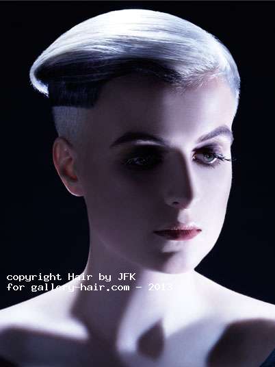 Fotos de peluquería:  - Gris - Corto 