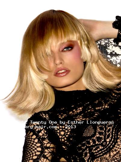 Fotos de peluquería: Capas - Rubio - Media melena 