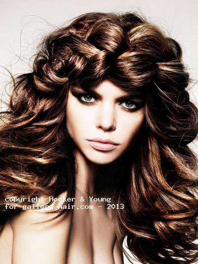 Fotos de peluquería:  - Castaño - Largo 