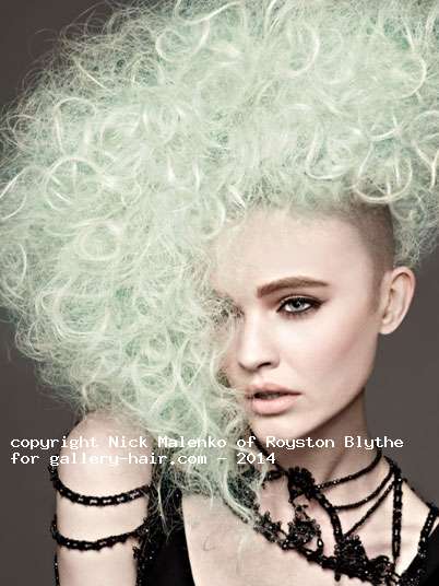 Fotos de peluquería: Rizos - Gris - Largo 