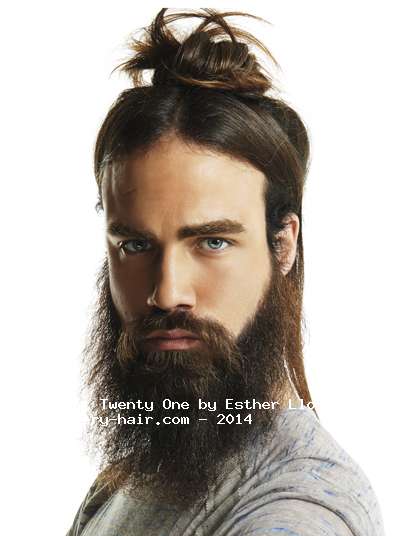Fotos de peluquería: Hombres - Castaño - Media melena