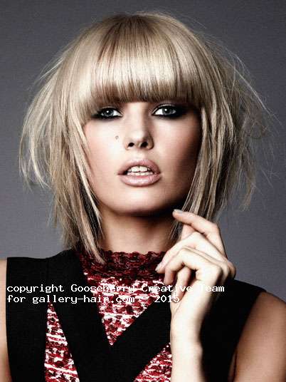 Fotos de peluquería: Capas - Rubio - Media melena 