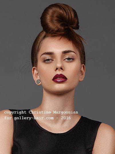 Fotos de peluquería: Recogidos - Castaño -  