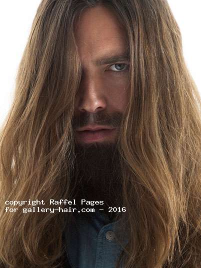 Fotos de peluquería: Hombres - Rubio - Largo 