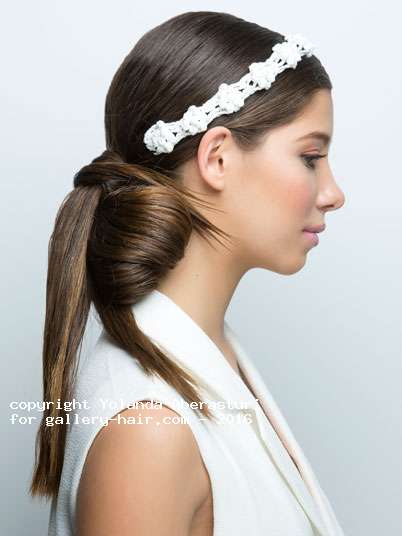 Fotos de peluquería: Asimétrico - Castaño - Largo 