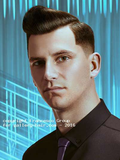 Fotos de peluquería: Hombres - Castaño - Corto 