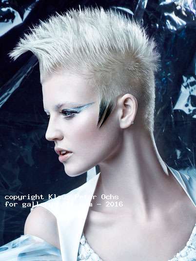 Fotos de peluquería: - Blanco - Corto
