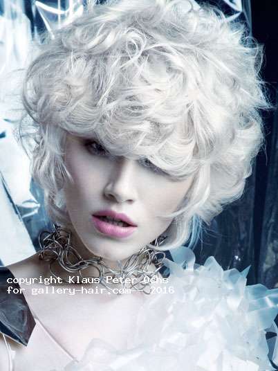 Fotos de peluquería: - Blanco - Media melena