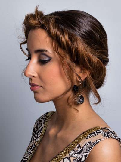 Fotos de peluquería: Recogidos - Castaño -  