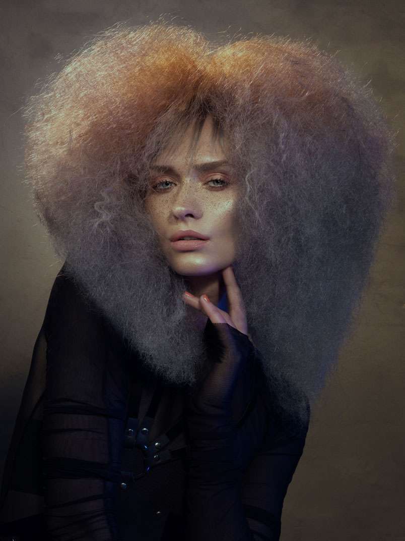 Fotos de peluquería: Afro - Rubio - Largo 