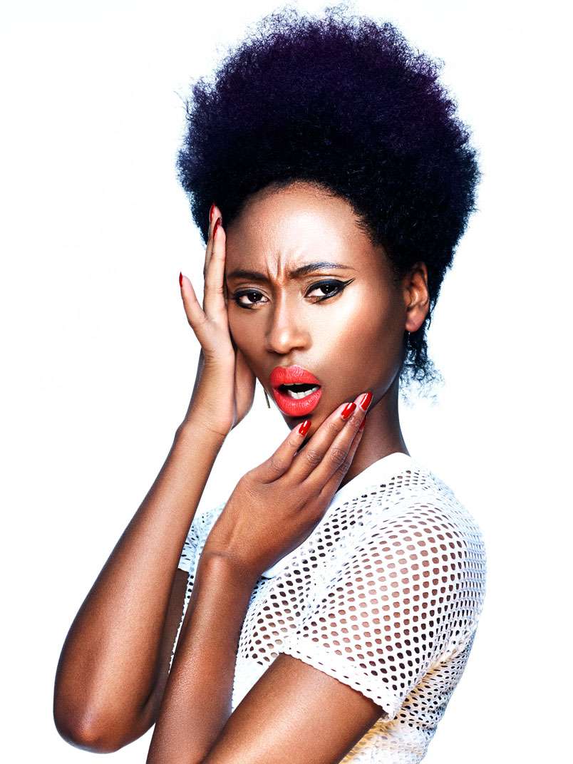 Fotos de peluquería: Afro - Moreno - Corto 