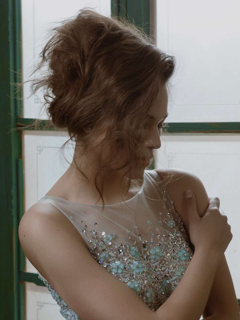 Fotos de peluquería: Recogidos - Castaño - Media melena 