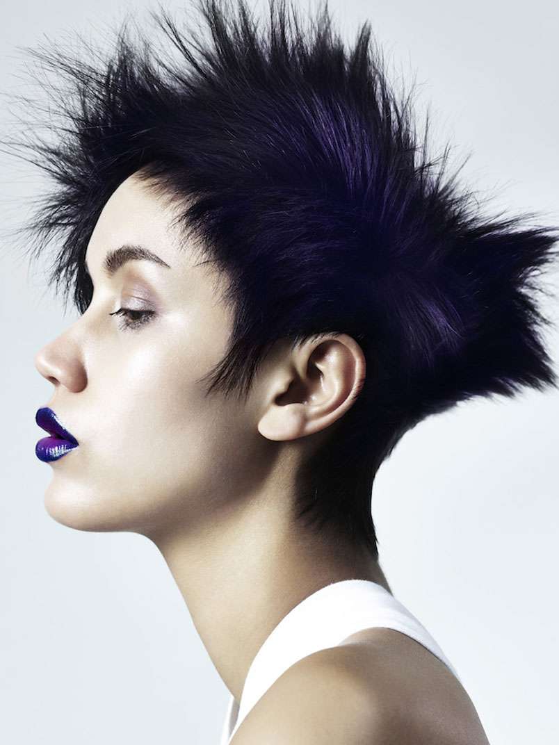 Fotos de peluquería: Desfilados - Moreno - Corto 