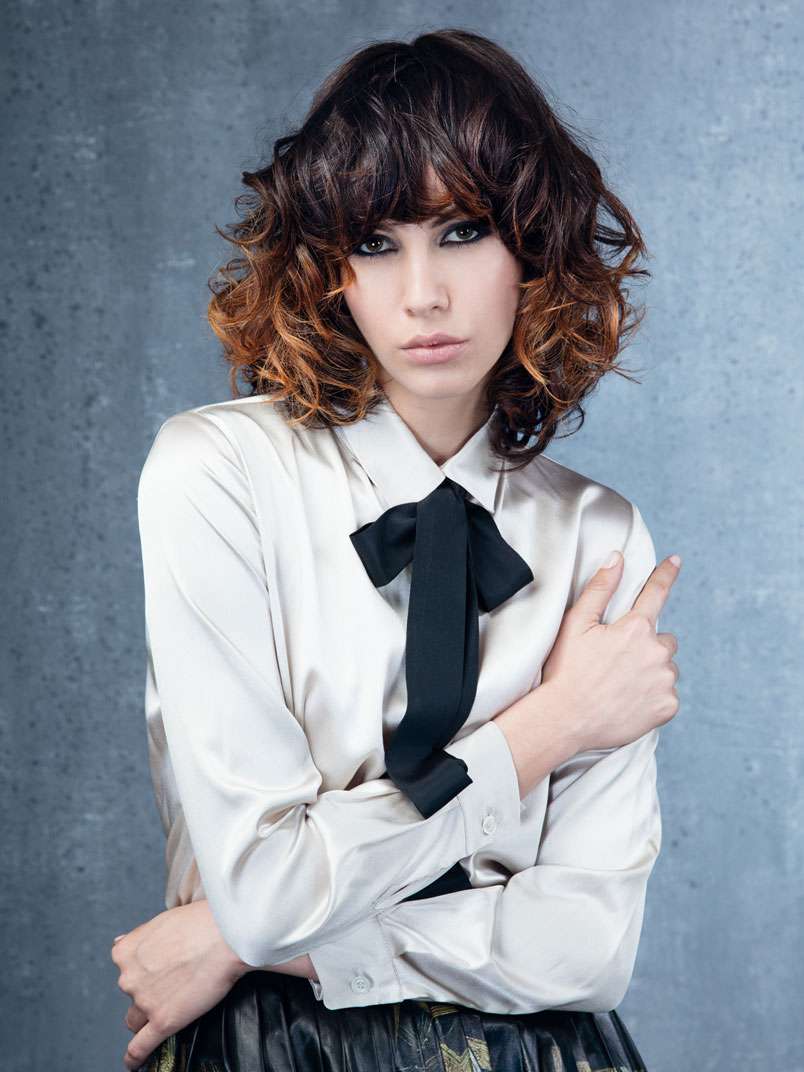 Fotos de peluquería: Moldeados - Fantasía - Media melena 