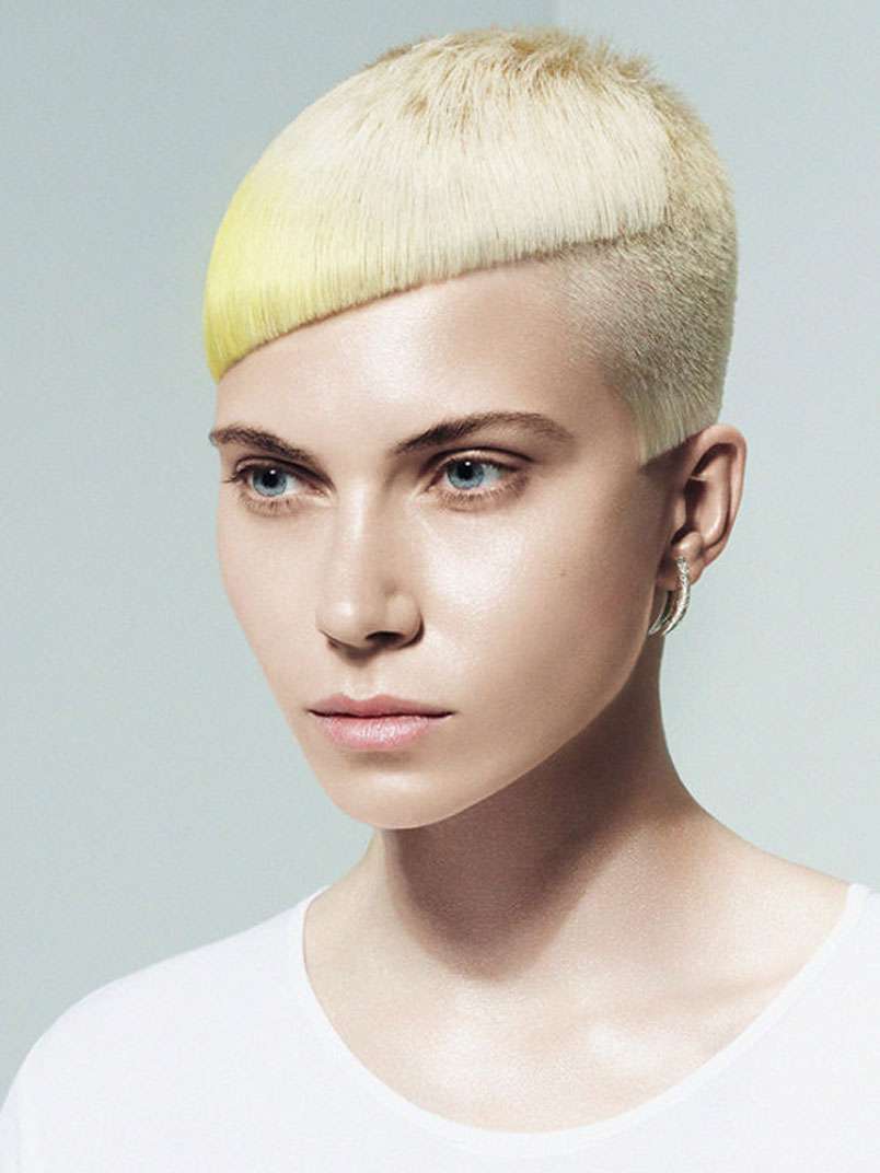 Fotos de peluquería: Asimétrico - Rubio - Corto 