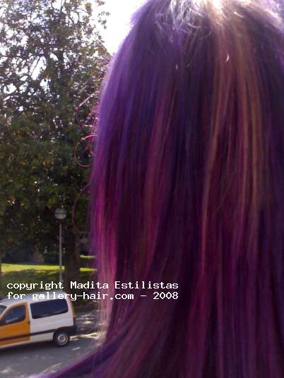 Fotos de peluquería: Desfilados - Fantasía - Media melena 