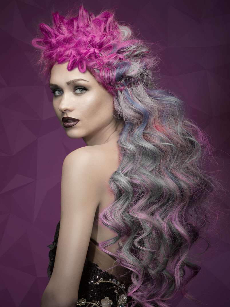 Fotos de peluquería: Moldeados - Fantasía - Largo 