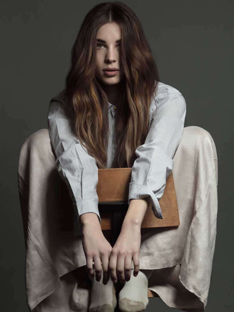 Fotos de peluquería:  - Castaño - Largo 