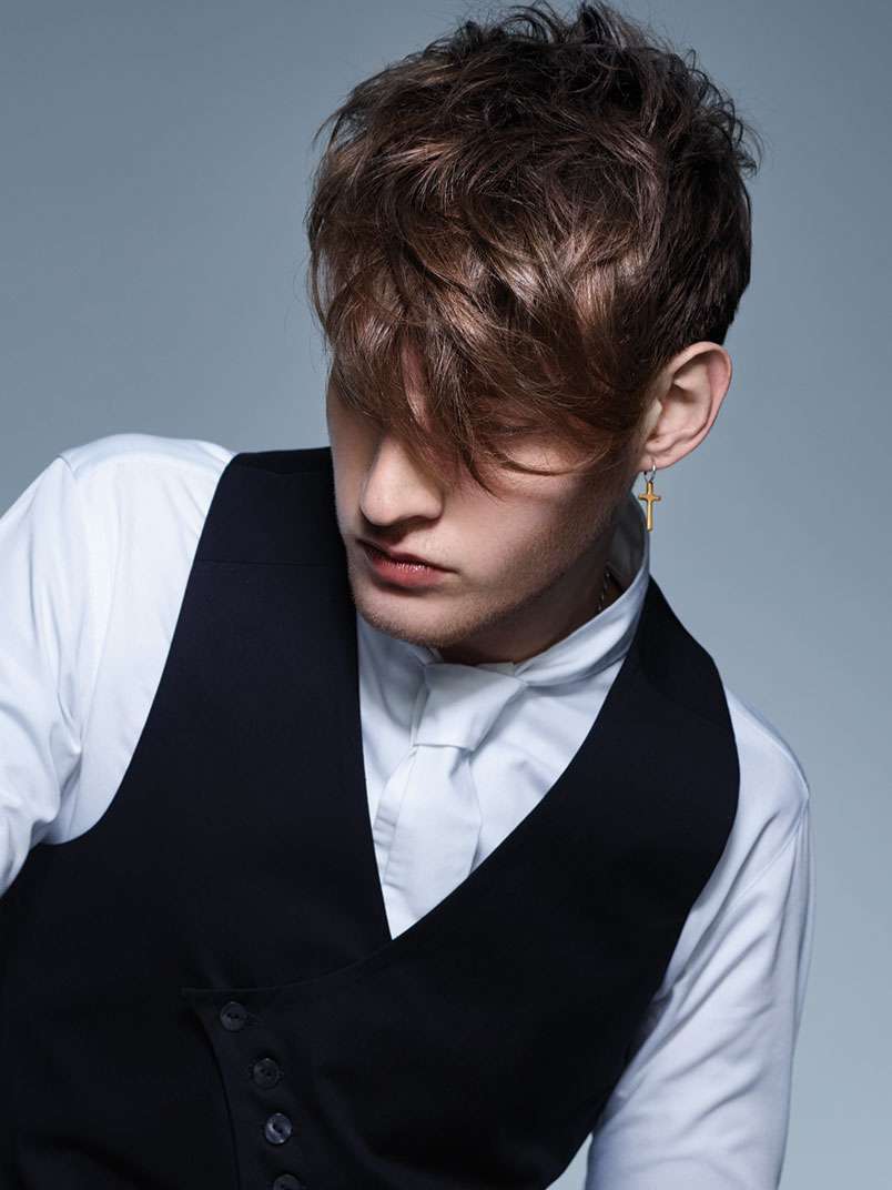 Fotos de peluquería: Hombres - Castaño - Corto