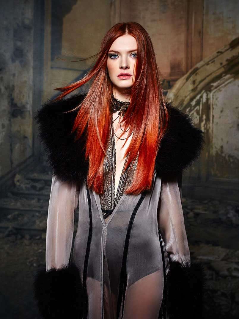 Fotos de peluquería: Alisados - Rojizos - Largo