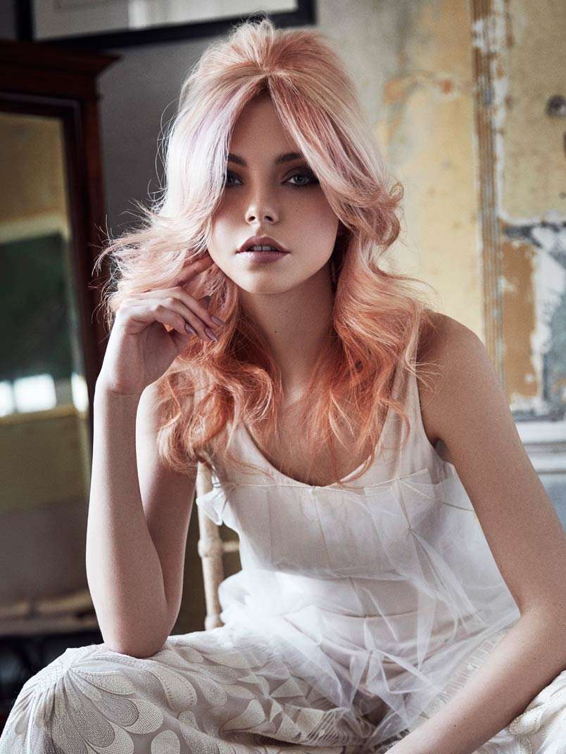 Fotos de peluquería: Moldeados - Rojizos - Largo 