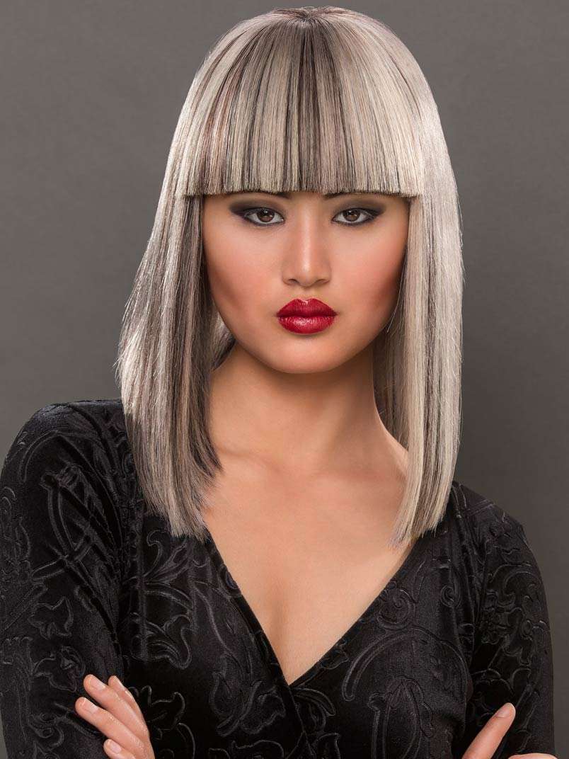 Fotos de peluquería:  - Gris - Largo 