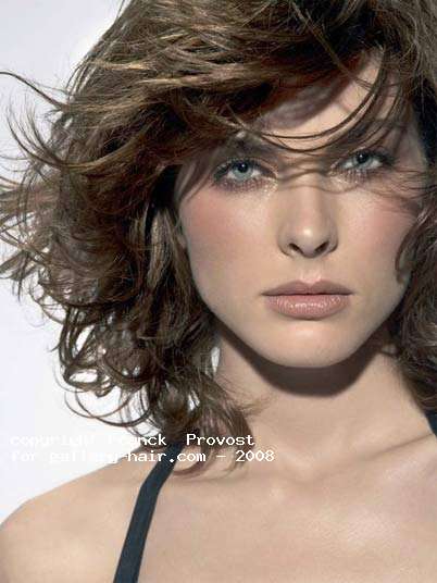 Fotos de peluquería: Volumen - Castaño - Media melena 