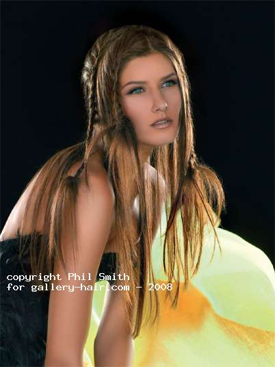 Fotos de peluquería: Recogidos - Castaño - Largo 