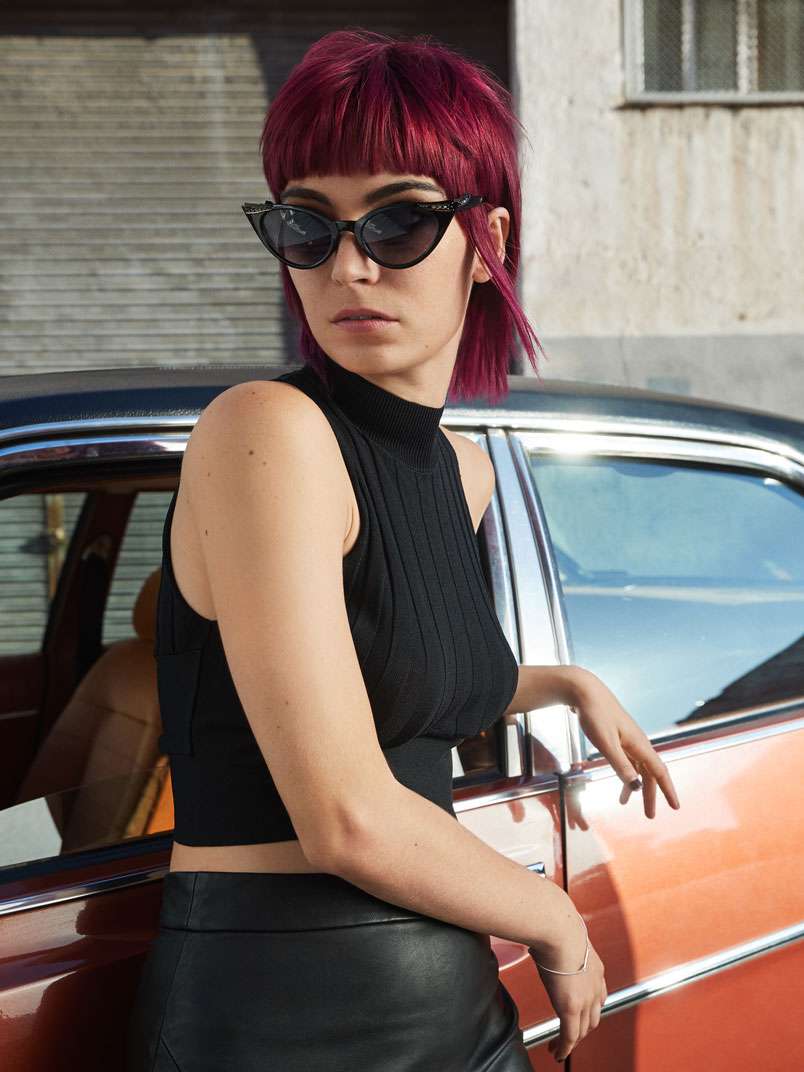 Fotos de peluquería:  - Rojizos - Media melena 